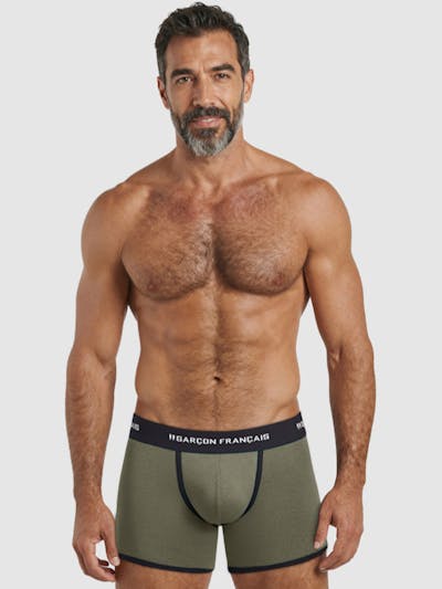 Boxer classique kaki clair