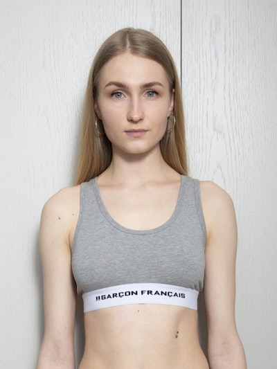 Brassière femme grise