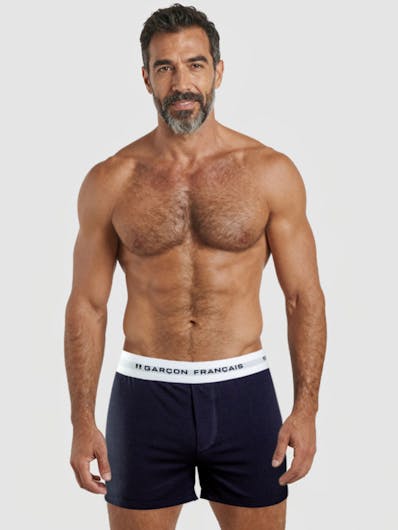 Caleçon bleu marine