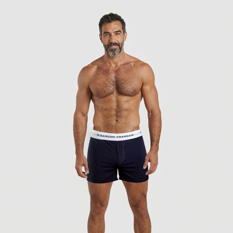 Navy blue Boxer short