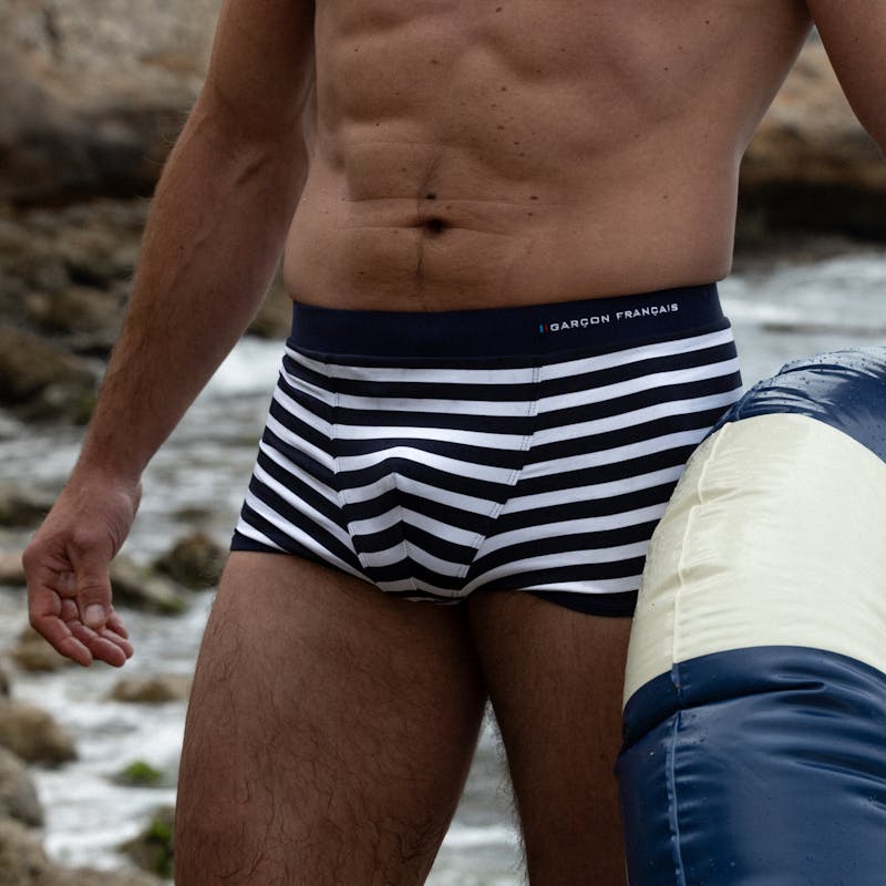 Bóxer de baño marinera - bordado