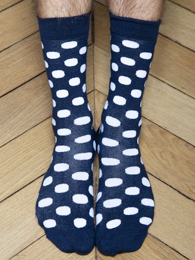Chaussettes pois