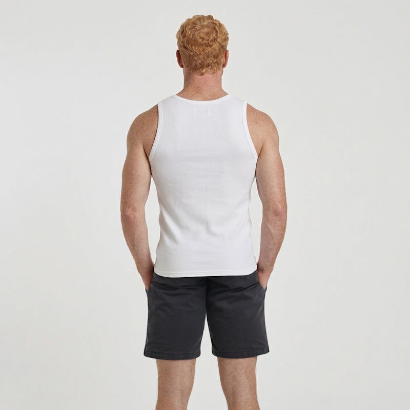 Débardeur blanc - Logo