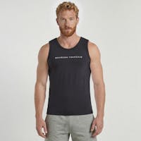 Débardeur bleu marine - Logo