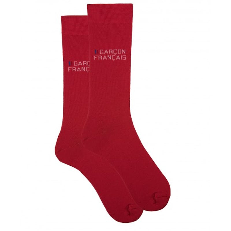 Chaussettes rouges