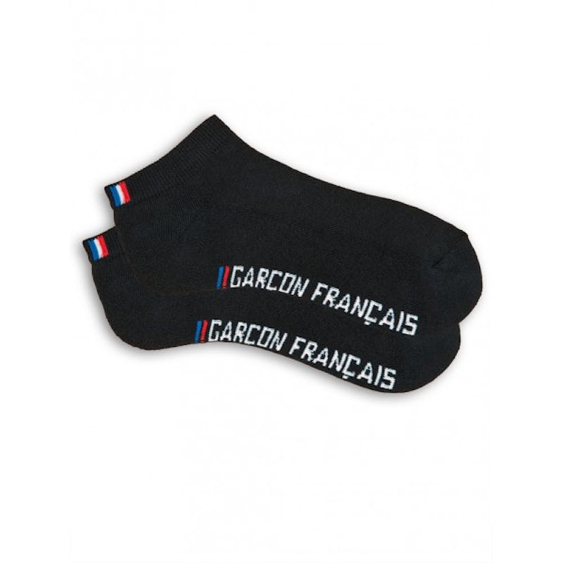 chaussettes basses made in france noires socquettes made in france noires