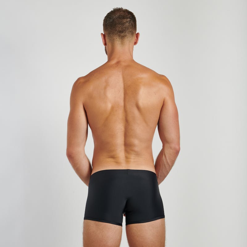 Bóxer de baño negro - bordado