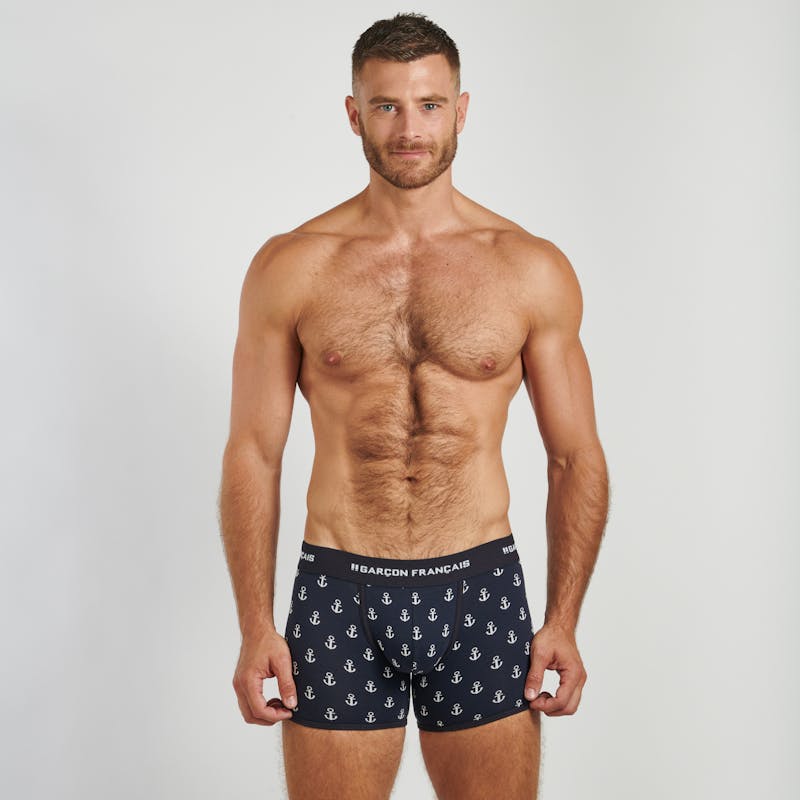Organic cotton boxer shorts - for men - The Sailor| BILLYBELT