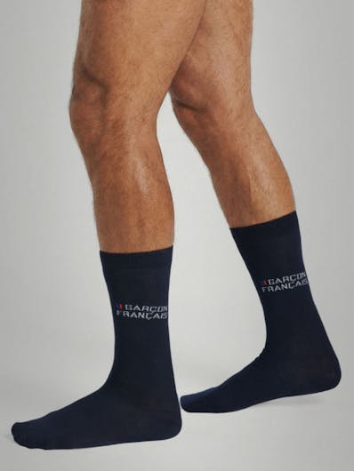 Chaussettes bleu marine