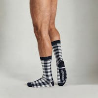 Calcetines leñadores blanco