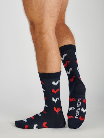 Flag cock city socks
