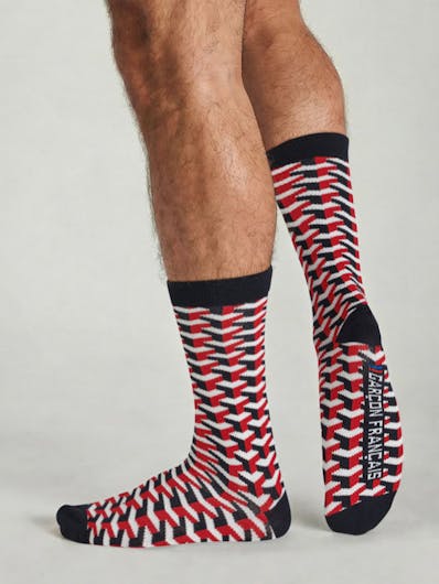 Calcetines geométricos