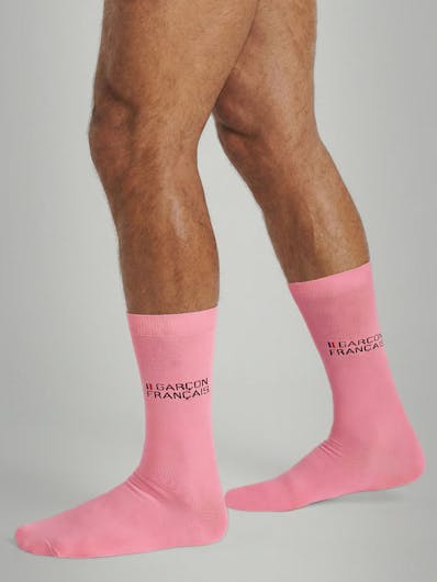 Chaussettes rose