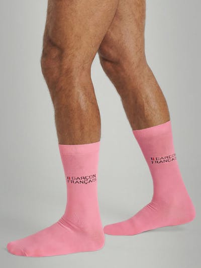 Pink city socks