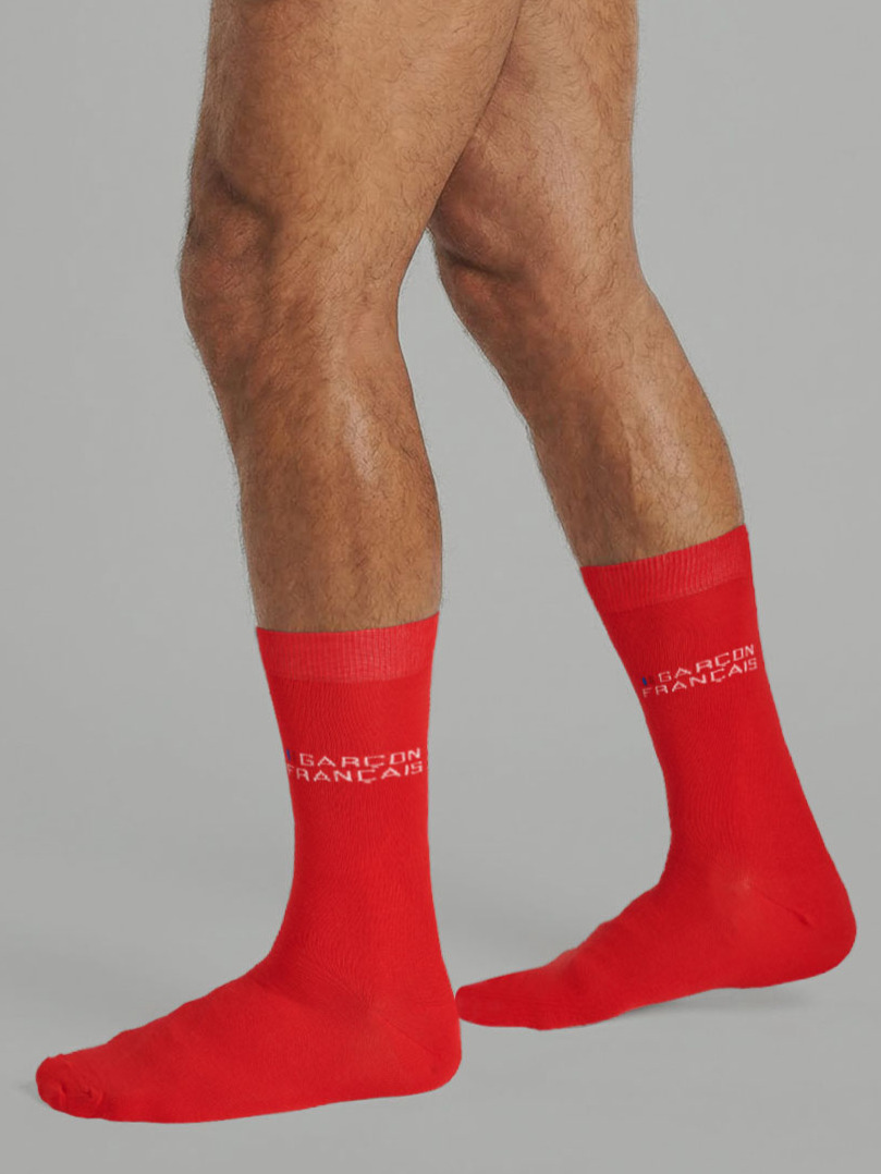Chaussettes rouges