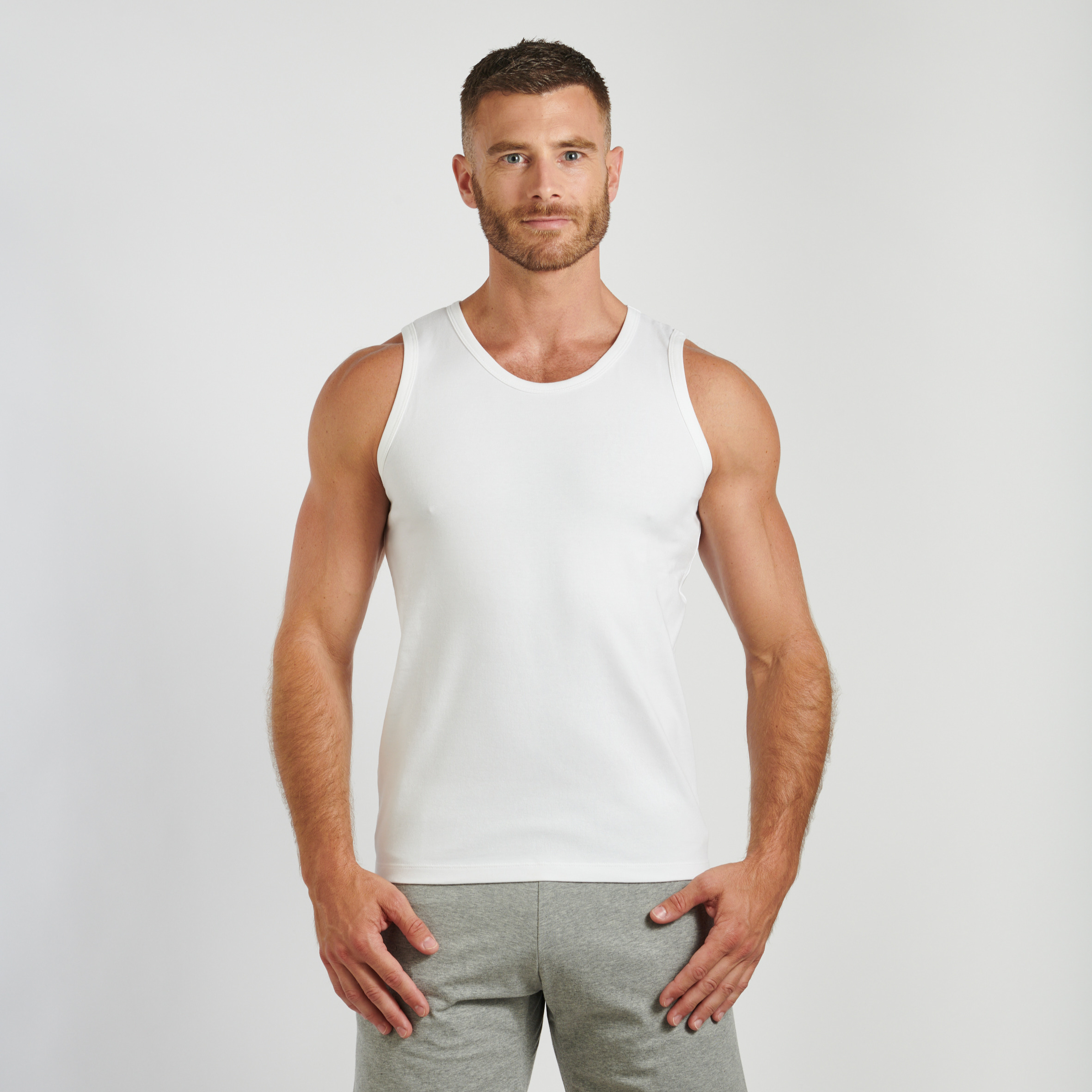 Debardeur outlet homme coton