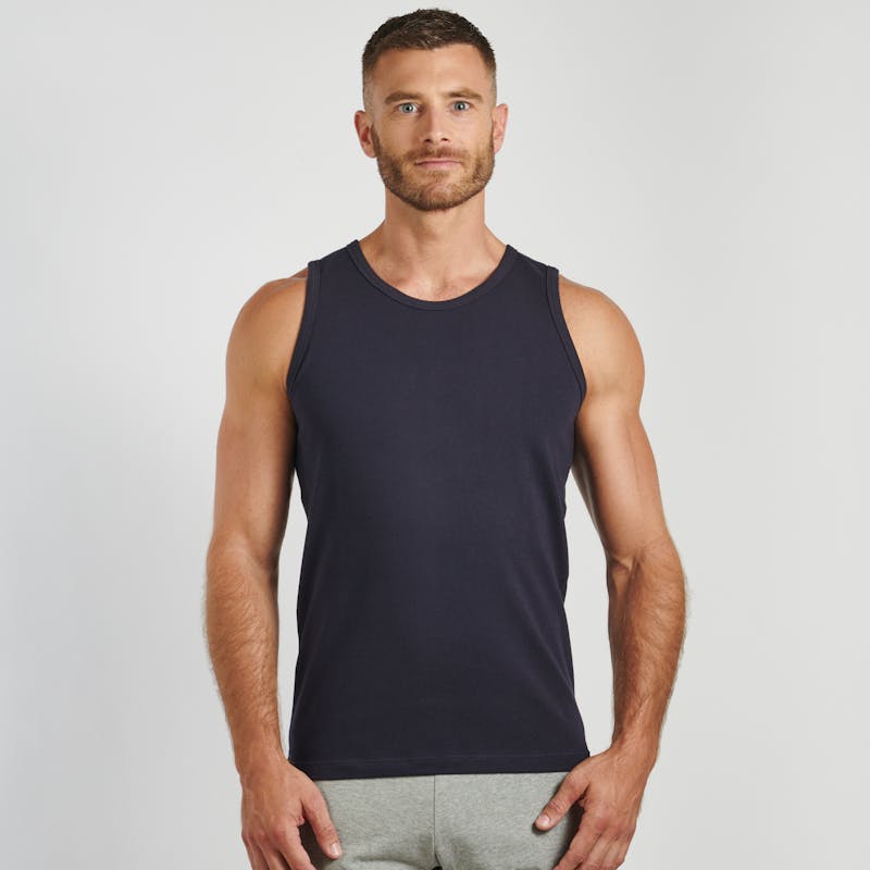 Camiseta de tirantes azul- Indispensable