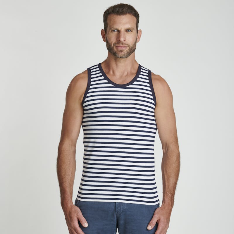 Débardeur Homme Débardeur Marcel Homme Blanc Tee Shirt Marcel