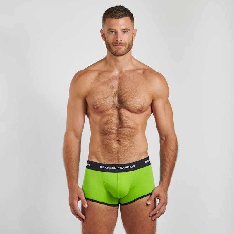 Boxer court pomme
