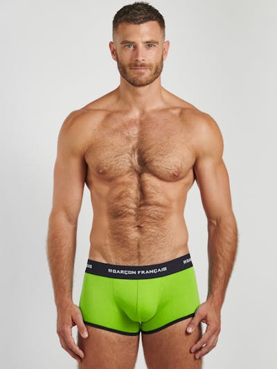 Boxer court pomme