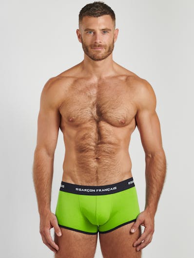 Boxer court pomme