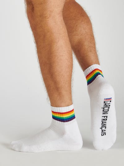 High Ankle Socks Rainbow