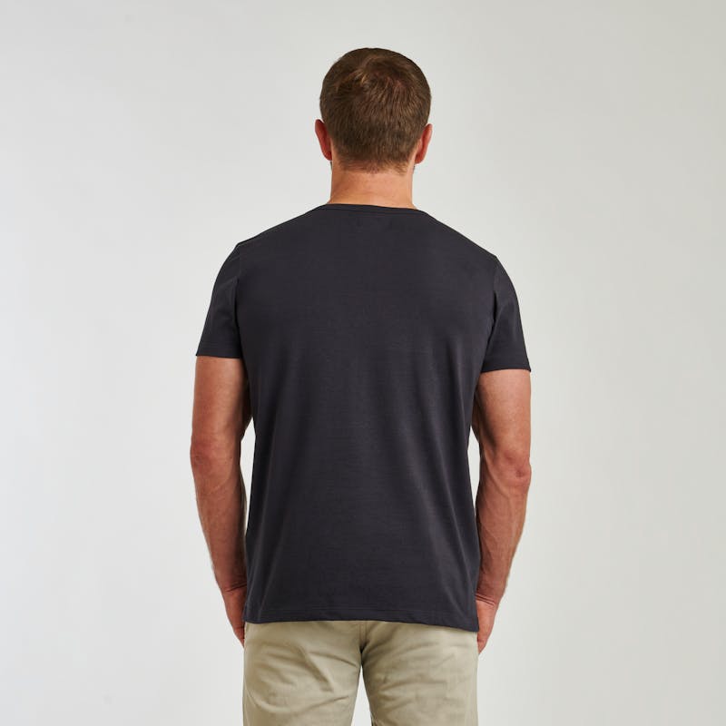 T-shirt bleu marine - Logo