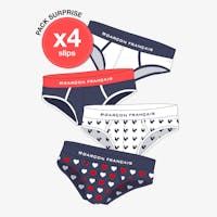 Lote de 4 slips "sorpresa"