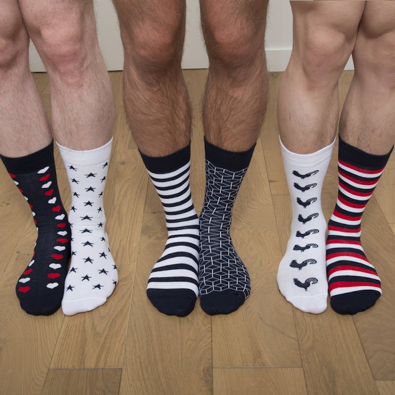 Pack 6 chaussettes surprise - second choix