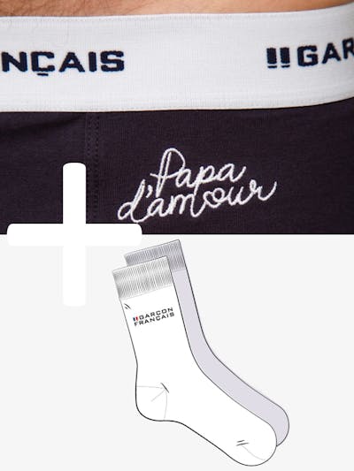Pack boxer & chaussettes Fête des Pères