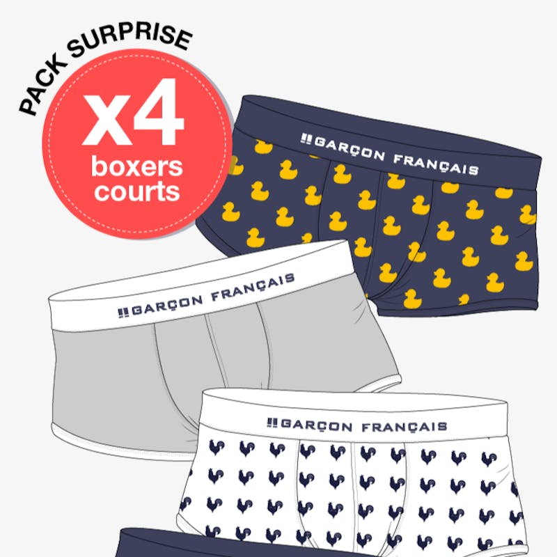 Set of 4 surprise trunks