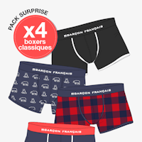 Set of 4 surprise boxers