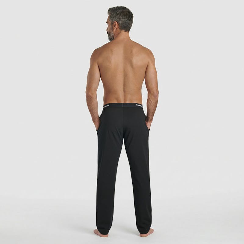 Pantalón de pijama negro