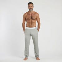 Pantalon pyjama gris chiné