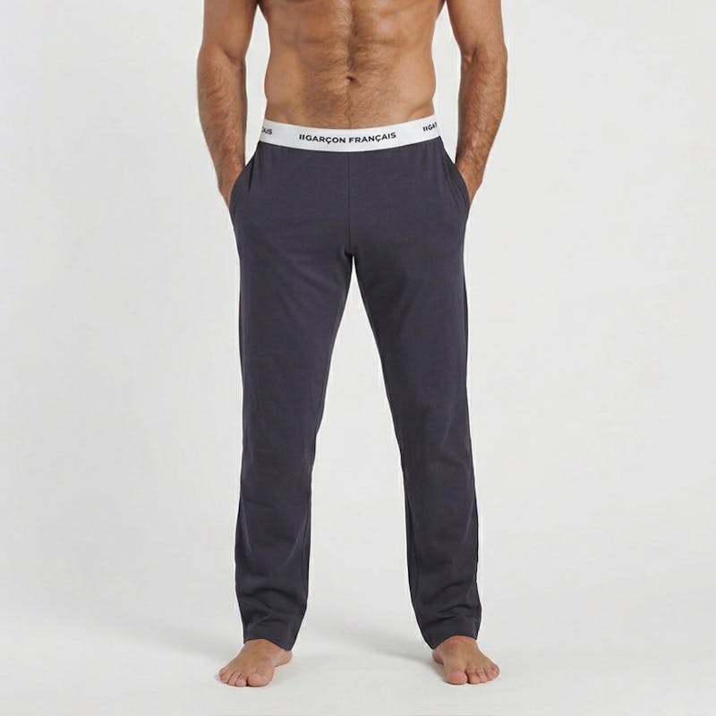 Pantalon pyjama bleu marine