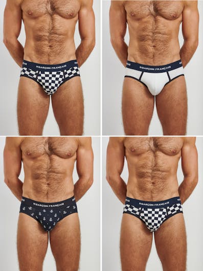 Pack 4 slips soldés au choix