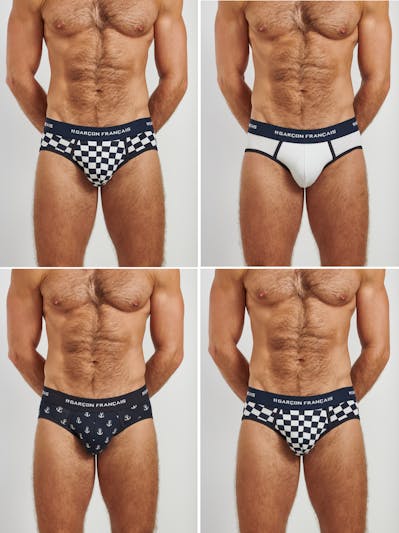 Pack 4 slips soldés au choix