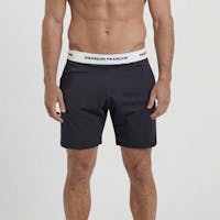 Short de pijama azul marino