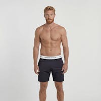 Short de pijama azul marino