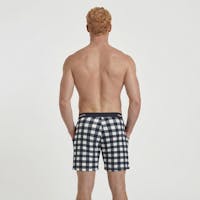 Short de pijama Leñador blanco