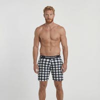 Short de pijama Leñador blanco