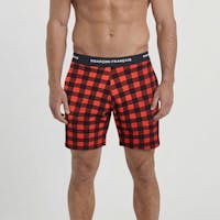 Red Lumberjack short pyjama bottom