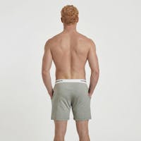 Short pyjama gris chiné