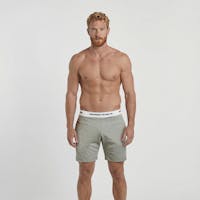 Short pyjama gris chiné