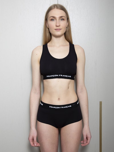 Shorty femme noir