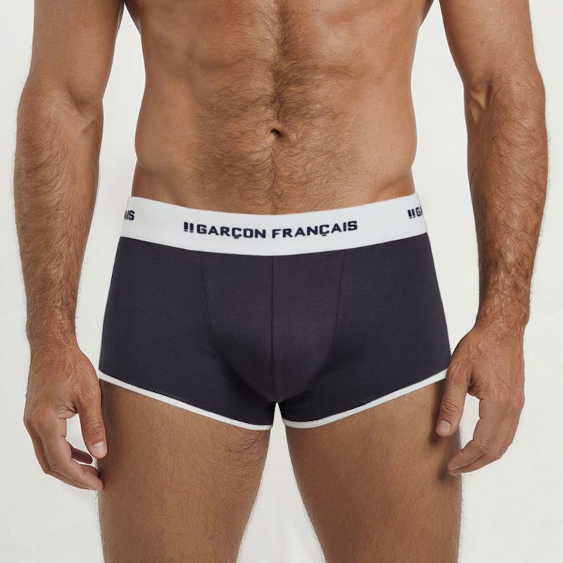 Bóxer corto azul marino