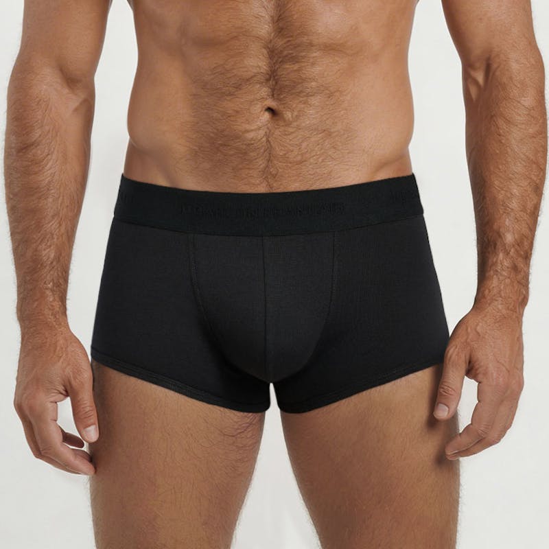 Boxer court pure black