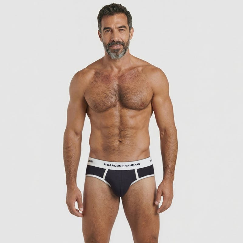 Navy blue brief