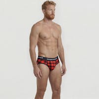 Red Lumberjack brief