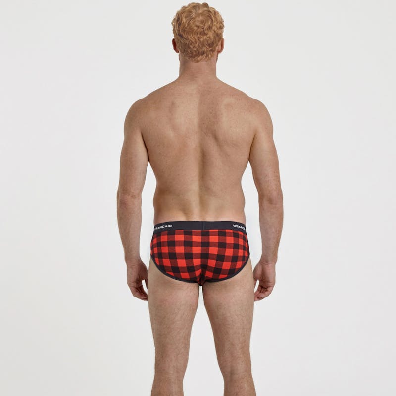 Red Lumberjack brief